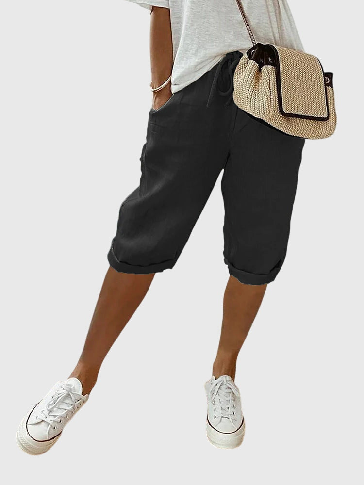 June | Elegant Paisley Pants