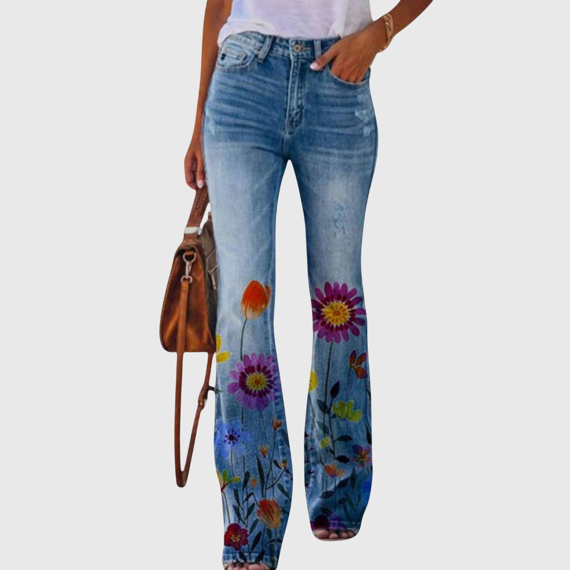 June | Floral Print Pants