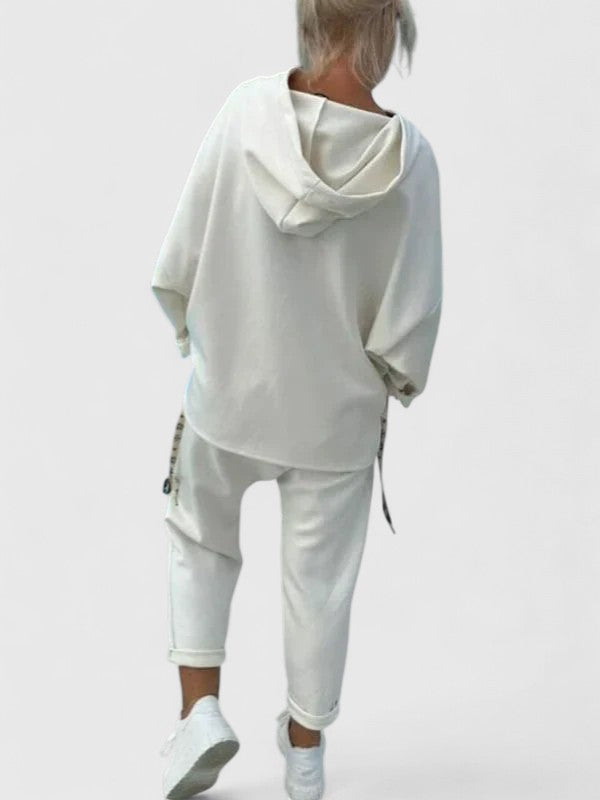 June | Comfortable Hooded Sweatshirt Set