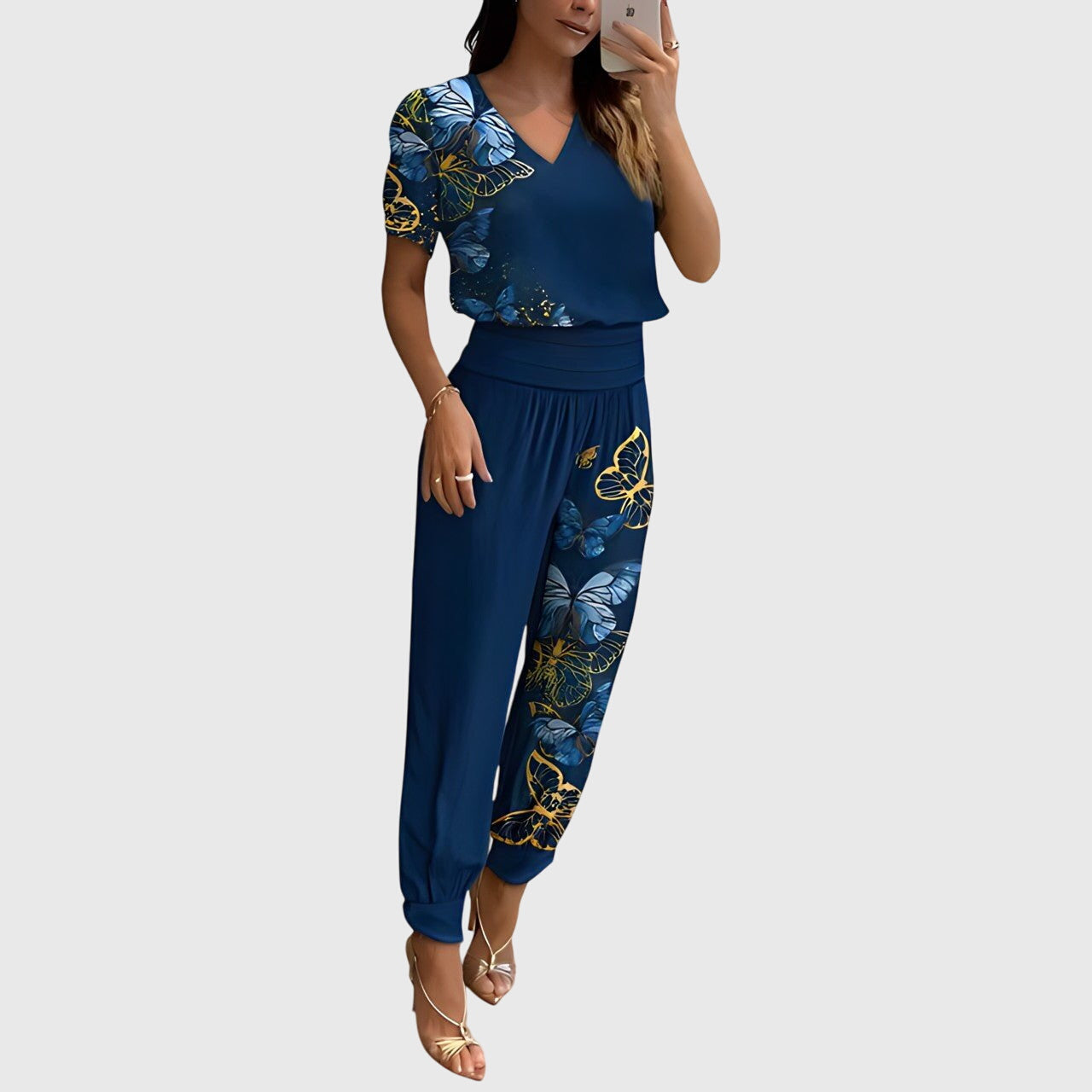 June | Stylish Blouse and Pants Set