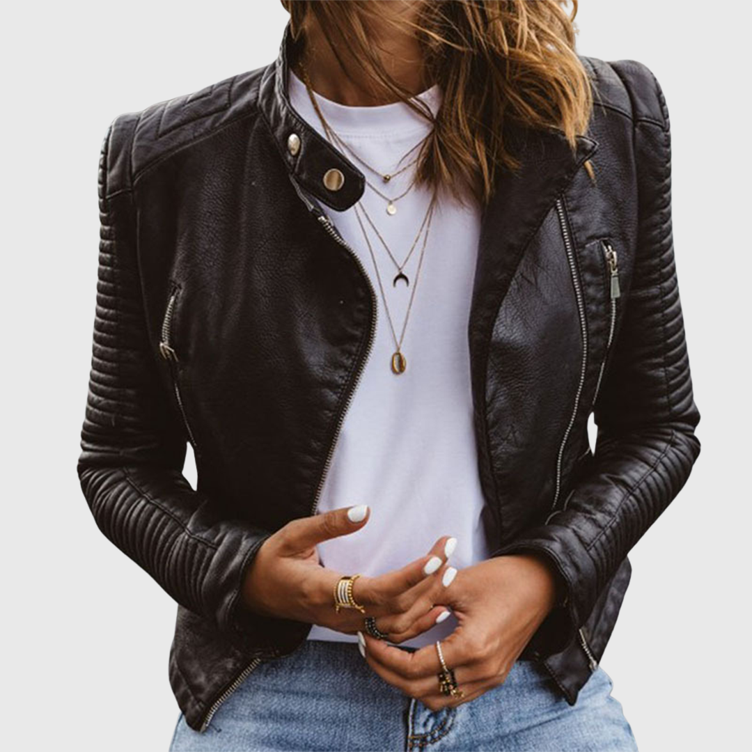 June | Janet | Genuine Leather Jacket