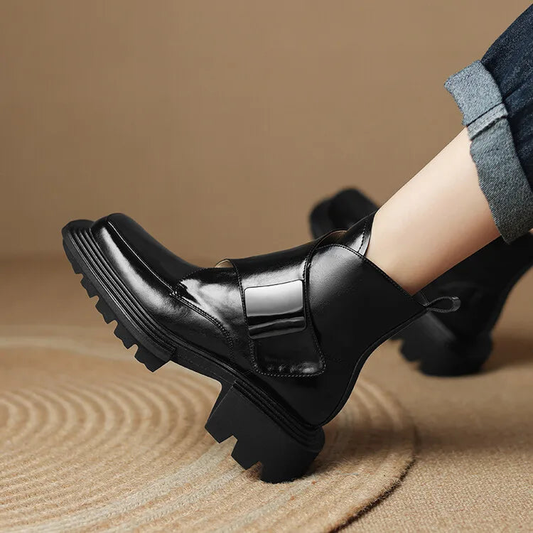 Ovelisse | Leather Ankle Boots