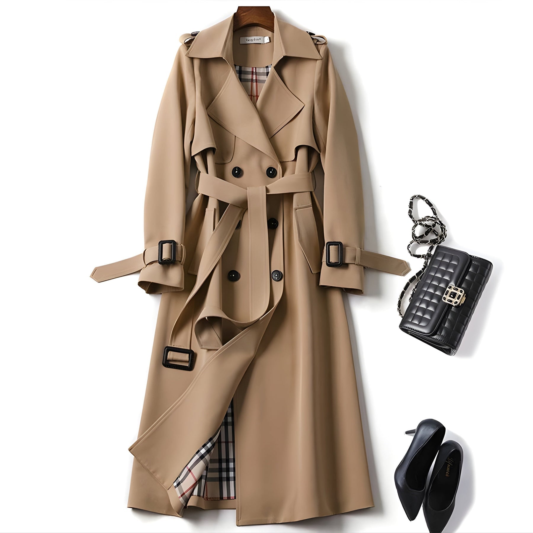 June | Jade | Chique Trench Coat